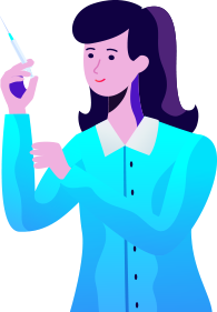 illustration medical woman